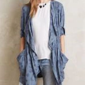 Hei Hei Melita Draped Jacket  Anthropologie Medium